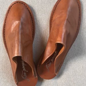 Free People Leather Mules